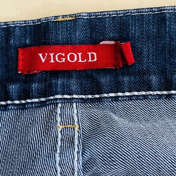 Womens 23 Vigold Jeans‎ Bootcut Dark Wash Stretch Denim 32" Inseam - Picture 6 of 10
